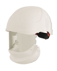 22cal arc rated visor integrated into helmet