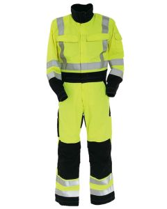 Arc Flash Non-Metal Two Tone High-Vis Coverall 9.5cal/cm2