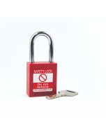 Nylon body Safety Padlock - 38mm clearance Steel Shackle1