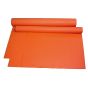 Orange shrouding to lay on body work