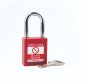 Nylon body Safety Padlock - 38mm clearance Steel Shackle1