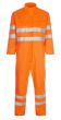 High vis soft feel arc flash coverall
