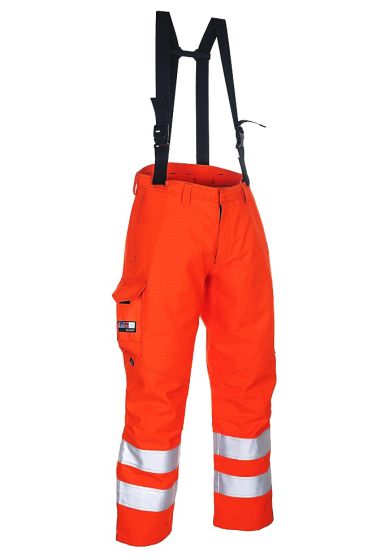 High Viz Arc Flash Waterproof  Salopettes 47.0cal/cm2