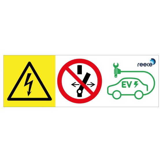 Magnetic sign pack for outside of vehicle x 2