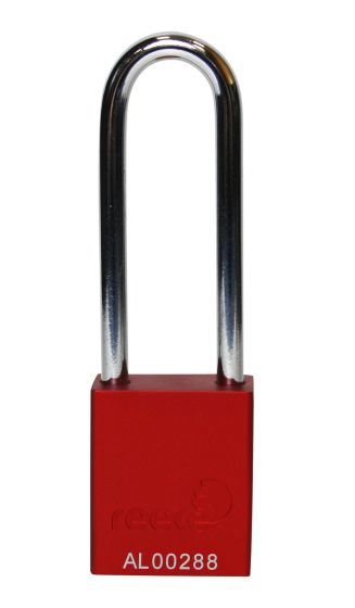 Aluminium Bodied Safety Padlock inc 75mm Clearance Shackle