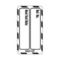 Nanotag Insert - White - Test Due - Pack of 10
