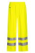 High Viz Arc Flash Yellow Waterproof Trousers 21.1cal/cm2