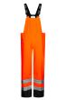 High Viz Arc Flash Orange and Navy Waterproof Salopettes 21.1cal/cm2