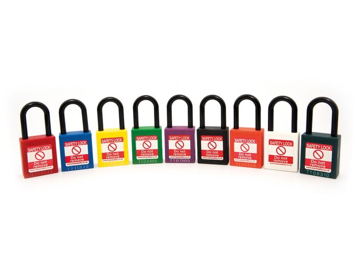 NC38 Nylon Shackle Safety padlock