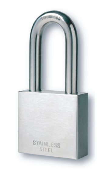  Stainless Steel Padlock with 51mm shackle clearance