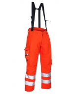 High Viz Arc Flash Waterproof  Salopettes 47.0cal/cm2