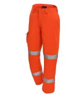 Arc Flash High Viz Orange Trousers 9.8cal/cm2