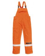 Arc Flash High Vis Orange Bib and brace 13.6cal/cm2