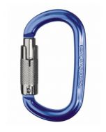 Singing Rock Ozone Oval Triple Lock Karabiner(Blue)