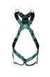 MSA V-FORM Harness, Back/Chest/Shoulder D-Ring, Bayonet Buckles - Extra Small