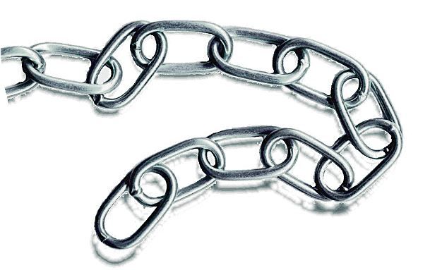 10 Metre Mild Steel Zinc Plated Chain
