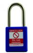 XENOY Padlock BLUE, keyed differently. 