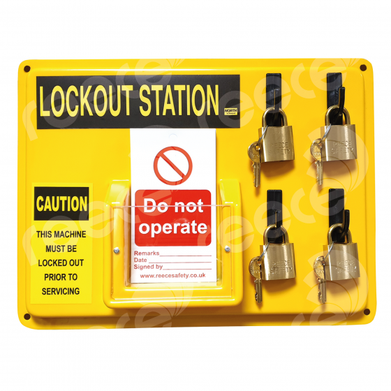 LSE103 LOCKOUT STATION FULLY STOCKED