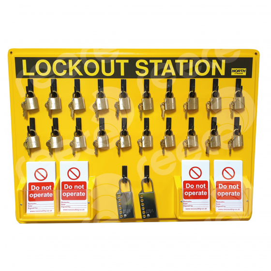 LSE106 LOCKOUT STATION FULLY STOCKED