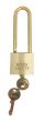 Brass 38mm body Safety Padlock -Keyed Alike-Long