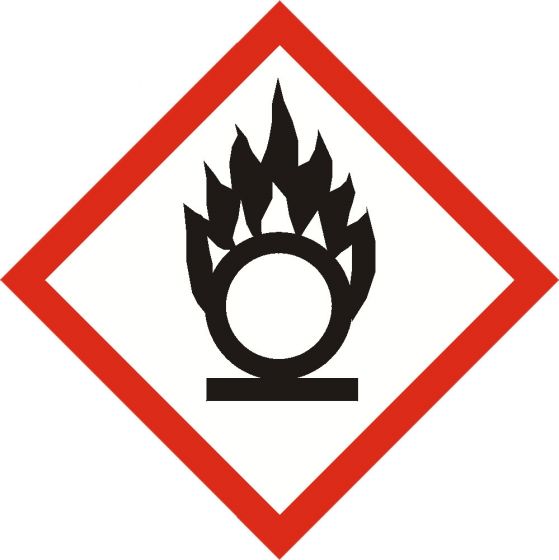 GHS Oxidiser Sign