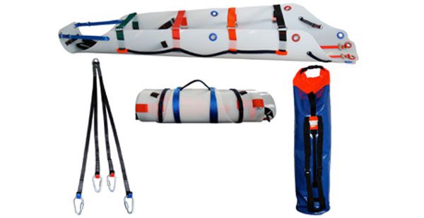 Compact lightweight stretcher kit