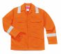 Arc Rated Hi-Vis Orange Jacket 13.6cal/cm2