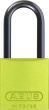 ABUS 72 series aluminium safety padlock YELLOW