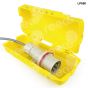 Industrial Large Plug Lockout Yellow