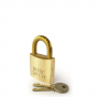 Brass 51mm body Safety Padlock-Keyed to Differ-Standard