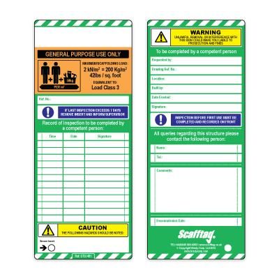 Load Classification Inserts - Orange - Pack of 50