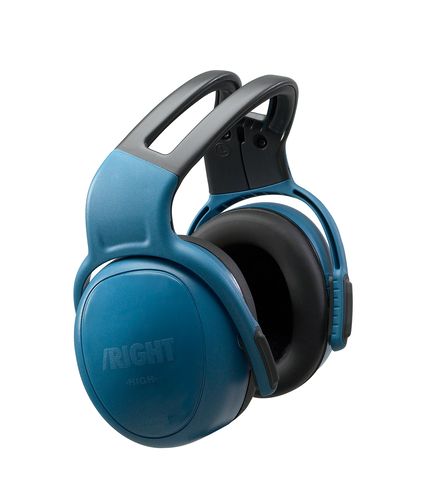 Left/Right, Earmuffs, Overhead, Blue, High, (SNR 33)