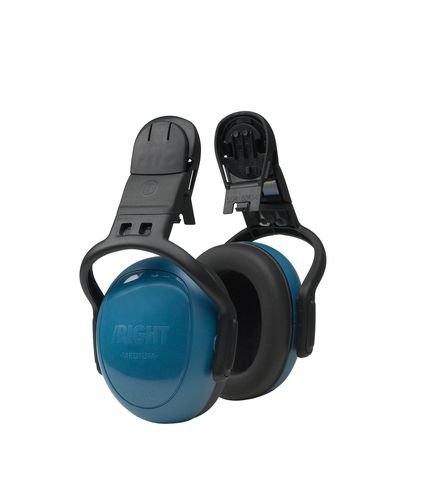 Left/Right, Earmuffs, Helmet Mounted, Low, Blue (SNR 25)