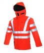 High Viz Arc Flash Waterproof  Jacket 47.0cal/cm2