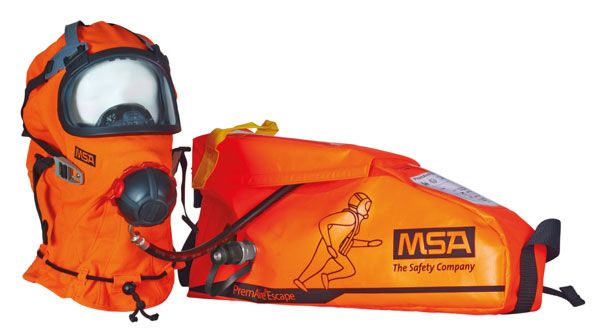 MSA PremAire - Hood with Composite Cylinder & Whistle