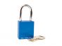 Aluminium Safety Padlock with 38mm Shackle-BLUE