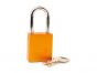 Aluminium Safety Padlock with 38mm Shackle-YELLOW