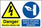 Danger Electric Shock - Safety Sign