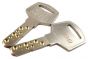 Nylon body Safety Padlock - 38mm clearance Steel Shackle1