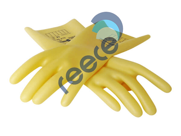 Insulating Latex Gloves 360mmL x 0.5mm thick 500v Class 00