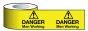  Barrier Warning Tape 75mmx100m Danger Men Working 