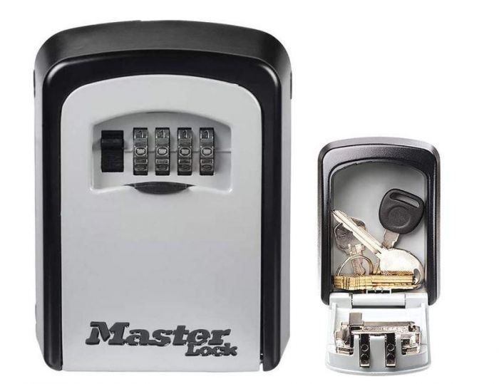 Masterlock 5401EURD Medium Sized External Key Safe Box1