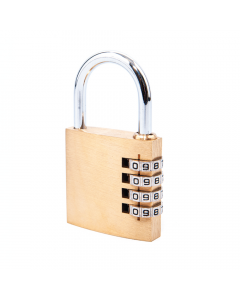 BCT1040 Brass Combination Padlock 40mm 