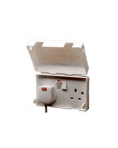 Double Socket Lockable Cover