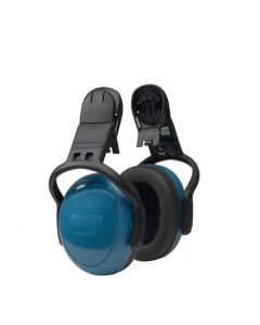 Left/Right, Earmuffs, Helmet Mounted, Medium, Blue (SNR 28)