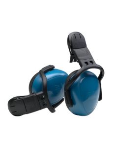 Left/Right, Earmuffs, Helmet Mounted, Low, Blue