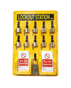 LSE105 LOCKOUT STATION FULLY STOCKED