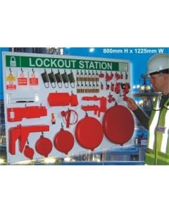 Equipment Lockout Station (with contents)