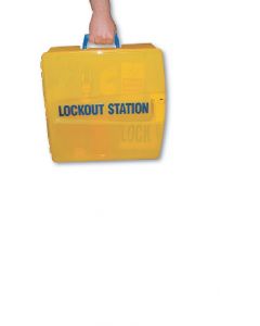 Portable Lockout Equipment Box and contents