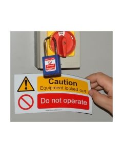 Magnetic Caution Sign